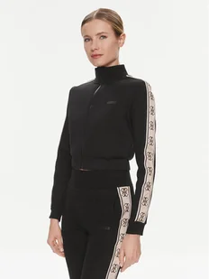 Guess Bluza V3RQ12 KB3P2 Czarny Regular Fit - Bluzy damskie - miniaturka - grafika 1