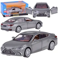 Samochody i pojazdy dla dzieci - Model kolekcjonerski Lexus ES300h 1:35 metalowe auto światło dźwięk ZA5051 - miniaturka - grafika 1