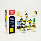 Klocki - ICOM DOMEK Z KLOCÓW DLA MALUSZKA 34 EL 7162946 - miniaturka - grafika 1