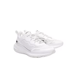 Trampki damskie - Lacoste 45SFA0046, Trampki damskie, WHT/WHT, 40 EU, Wht, 40 EU - grafika 1