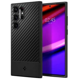 Spigen Etui Core Armor do Samsung Galaxy S23 Ultra Czarny Matowy - Etui i futerały do telefonów - miniaturka - grafika 1
