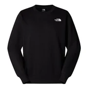 Bluzy męskie - Bluza The North Face Simple Dome Crew 0A89FBJK3 - czarne - miniaturka - grafika 1