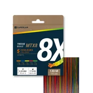 Żyłki wędkarskie - Plecionka morska 8 włókien MTX8 MULTICOLOR 130 m - miniaturka - grafika 1