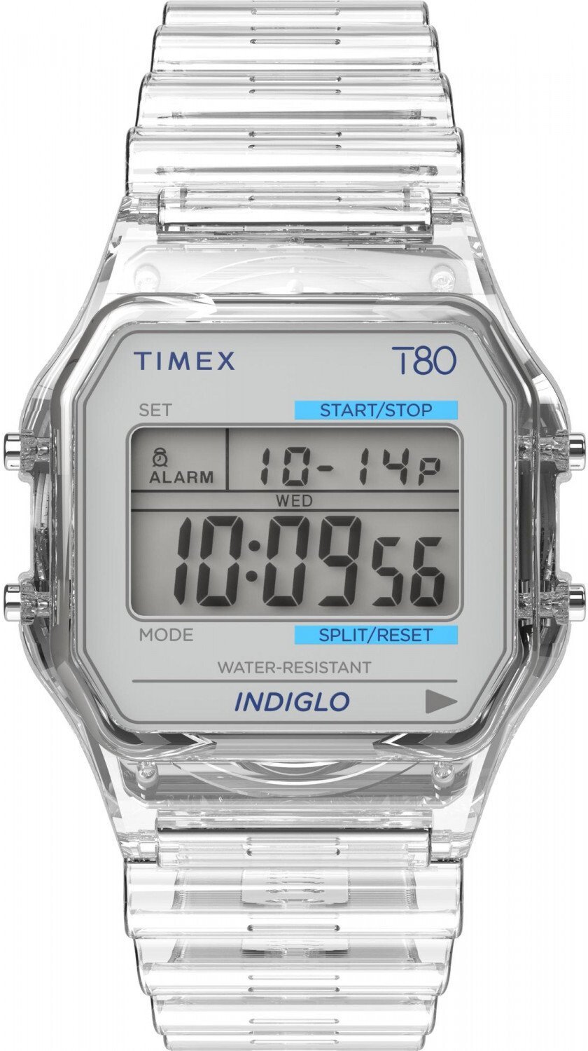 Zegarek Timex Zegarek męski Timex TW2Y36400 bezbarwny
