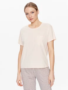 Triumph T-Shirt Mix & Match 10214847 Pomarańczowy Relaxed Fit - Piżamy damskie - miniaturka - grafika 1