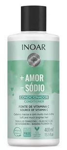INOAR Amor Sodio, wegańska odżywka nawilżająca bez soli, 400ml - Odżywki do włosów - miniaturka - grafika 1