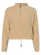 Bluzy damskie - Noisy May - Damska bluza nierozpinana Misser, beżowy - miniaturka - grafika 1