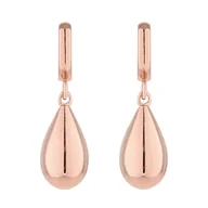 Kolczyki - Kolczyki krople z różowego złota - miniaturka - grafika 1