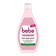 Balsamy i oliwki dla dzieci - bebe Bogaty balsam do ciała (400 ml), szybko wchłaniający się balsam do ciała z masłem shea i woskiem pszczelim dla bardzo suchej skóry, delikatnie pachnący i nawilżający - miniaturka - grafika 1
