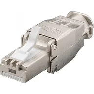 Pozostałe akcesoria sieciowe - Techly Wtyk beznarzędziowy RJ45 STP kat.6a samozaciskowy - miniaturka - grafika 1
