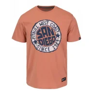 Odzież taktyczna i umundurowanie - PITBULL KOSZULKA Light Weight 170 Basic San Diego Sun '25 - Łososiowa - miniaturka - grafika 1