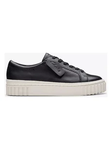 Clarks Skórzane sneakersy "Mayhill Walk" w kolorze czarnym - Trampki damskie - miniaturka - grafika 1