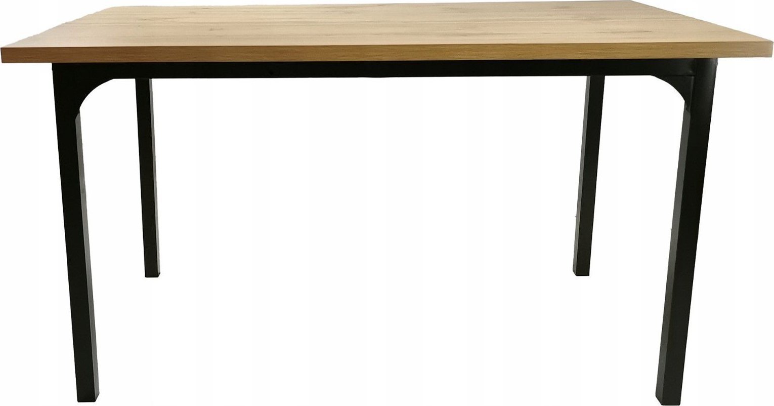 kontrast Stół prostokątny do jadalni kuchni VITO 140x80x75 Dąb