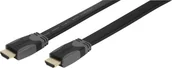 Kable komputerowe i do monitorów - Kabel Vivanco Vivanco cable HDMI - HDMI 5m flat 47105 - miniaturka - grafika 1