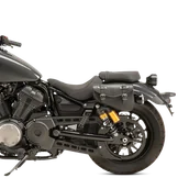 Akcesoria motocyklowe - Sakwy Boczne CustomAcces Detroit Czarne - miniaturka - grafika 1