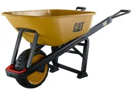 Taczki - CAT Taczka J-Series 6' Steel 500kg Flat-Free Tire - miniaturka - grafika 1