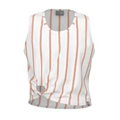 Koszulki i topy damskie - HEAD Move Tank Top Women, Campfire pomarańczowy/biały - miniaturka - grafika 1