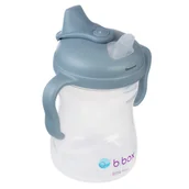 Kubki dla dzieci - B.Box Kubek Z Miękkim Ustnikiem 4M+ Błękitny - miniaturka - grafika 1