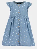 Sukienki i spódniczki dla dziewczynek - Blue Seven Sukienka codzienna 919054 X Niebieski Regular Fit - miniaturka - grafika 1