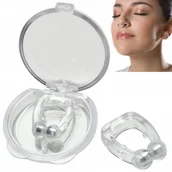 Akcesoria medyczne - Klips Magnetyczny Przeciw Chrapaniu Chrapanie Nosa - miniaturka - grafika 1