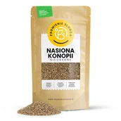 Ziarna i nasiona roślin strączkowych - Nasiona konopii nieobrane 1000g - miniaturka - grafika 1