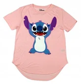 Koszulki i topy damskie - Koszulka damska młodzieżowa T-shirt DISNEY Lilo i Stitch r. M Nadruk - miniaturka - grafika 1