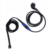 Akcesoria grzewcze - Przewód kabel kabel grzewczy z termostatem 1m - miniaturka - grafika 1