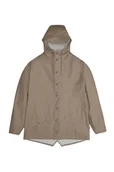 Kurtki damskie - Rains kurtka przeciwdeszczowa unisex JACKET 12010 17 TAUPE-S - miniaturka - grafika 1