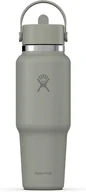 Butelki termiczne - Butelka termiczna unisex Hydro Flask WIDE FLEX STRAW 946ML zielona WT32CFS374 - miniaturka - grafika 1