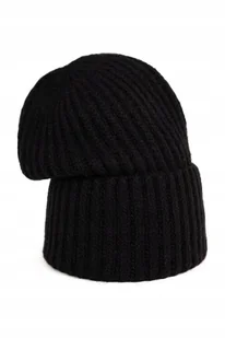 CZAPKA ZIMOWA CZ24319 CZARNA - Czapki damskie - miniaturka - grafika 1