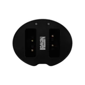 Ładowarki do aparatów dedykowane - Newell Ładowarka dwukanałowa SDC-USB do akumulatorów PS-BLS5 13752 - miniaturka - grafika 1