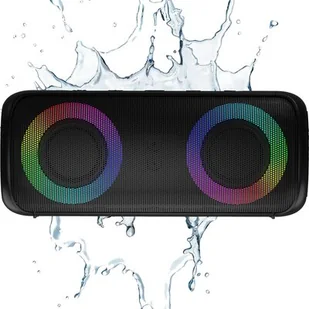 Audictus Aurora Pro RGB Czarny - Głośniki przenośne - miniaturka - grafika 1