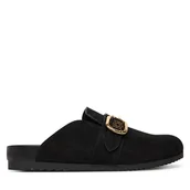 Klapki i japonki damskie - Klapki Guess FLPGAL ESU06 Czarny - miniaturka - grafika 1