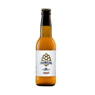 POCHMIELONE Jabłko 0,0% sok tłoczony z chmielem 330ml - Soki i napoje niegazowane - miniaturka - grafika 1