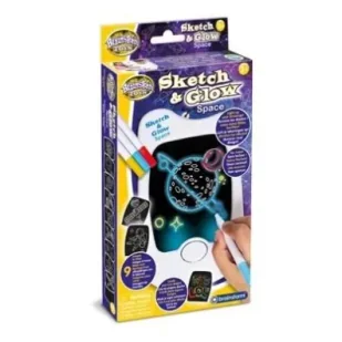 Tablet Sketch&Glow - Kosmos - Zabawki kreatywne - miniaturka - grafika 1