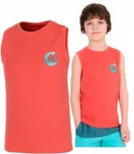 Koszulki męskie - 4F CHĹOPIÄCA KOSZULKA BEZRÄKAWNIK BAWEĹNA / rozm 158 - miniaturka - grafika 1