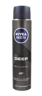Nivea Antyperspirant DEEP spray 250 ml - Dezodoranty i antyperspiranty dla kobiet - miniaturka - grafika 1