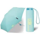 Parasole - Parasolka przeciwsłoneczna UV SPF 50 i przeciwdeszczowa Happy Rain, kieszonkowa 16 cm - miniaturka - grafika 1