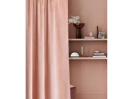 Zasłony - Room99 ZASŁONA WELUROWA CARRIE - PUDROWY RÓŻ 140x280 ZŁOTA PRZELOTKA 5908224061072 - miniaturka - grafika 1