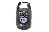 Plecaki worki - Worek żeglarski wodoodporny 15L czarny waterproof bag - miniaturka - grafika 1