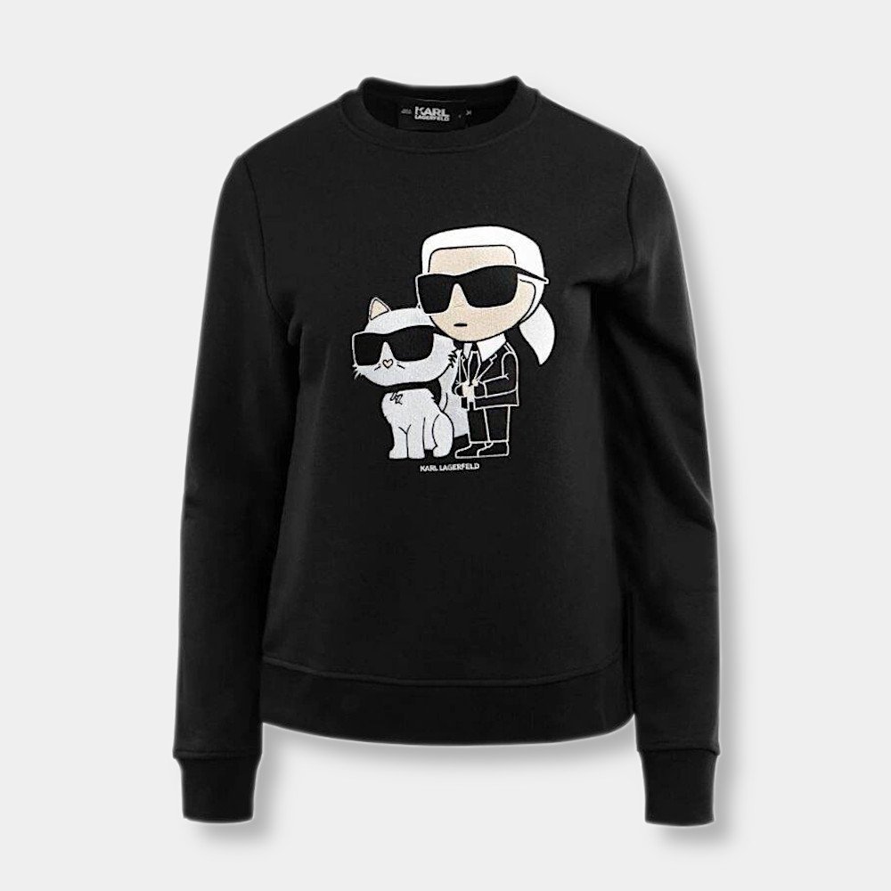 Bluza Damska Czarna Karl Lagerfeld