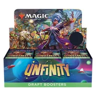 Czasopisma - Magic The Gathering: Unfinity Draft Booster box (36 sztuk) - miniaturka - grafika 1