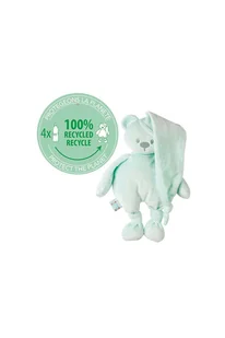 NATTOU Pluszowa zabawka miś Lapidou, 100% materiały z recyklingu, 36cm, miętowa - Maskotki i pluszaki - miniaturka - grafika 2