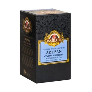 Basilur CEYLON AMETHYST herbata fioletowa CEJLOŃSKA liściasta - 50 g - Herbata - miniaturka - grafika 1