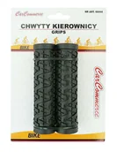 Części rowerowe - Chwyty Kierownicy Gumowe Czarne 68444 - miniaturka - grafika 1