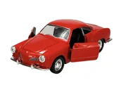 Samochody i pojazdy dla dzieci - WELLY OLD TIMER VW VOLKSWAGEN KARMANN GHIA COUPE CZERWONY 1:34 SAMOCHÓD NOWY METALOWY MODEL - miniaturka - grafika 1