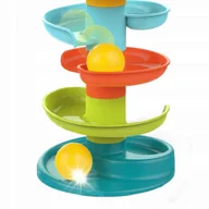 Zabawki interaktywne dla dzieci - WIEŻA Z PIŁECZKAMI ZJEZDZALNIA KULEK XL PIRAMIDKA WYŚCIG KULEK LEW MATADI - miniaturka - grafika 1