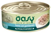 Mokra karma dla kotów - OASY NATURAL Tuńczyk z krewetkami 70 g ZH_02331 - miniaturka - grafika 1