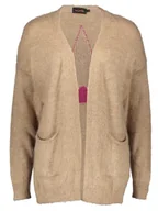 Swetry damskie - miss goodlife Kardigan "Star" w kolorze beżowo-różowym - miniaturka - grafika 1