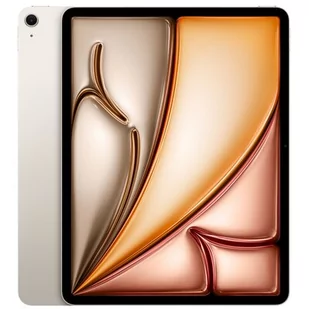 Tablet APPLE iPad Air 13" 6 gen. 2024 128 GB Wi-Fi Księżycowa poświata  - Tablety - miniaturka - grafika 1